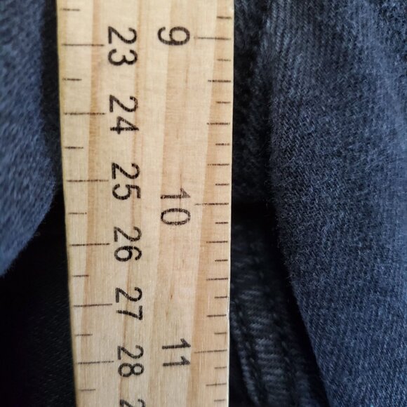 Old Navy Jeans Womens 10 Black OG Straight Smooth Pockets Stretch Denim - Picture 6 of 12